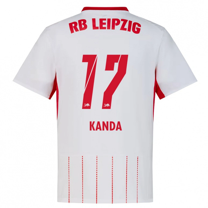 Danxen Heren Taito Kanda #17 Rood Wit Geel Thuisshirt Thuistenue 2026/27 T-Shirt