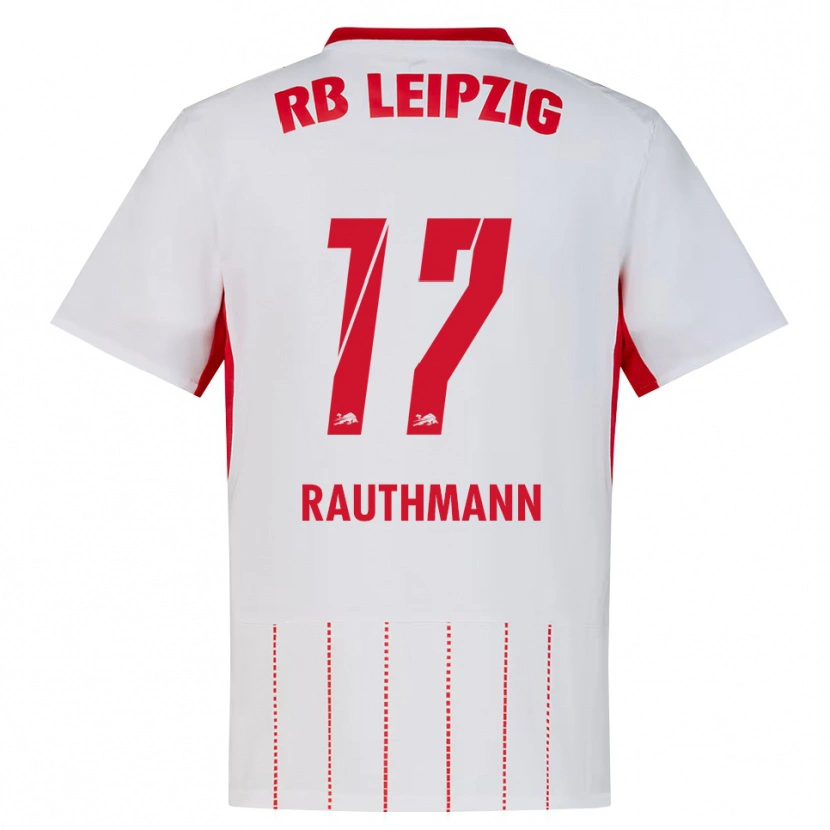 Danxen Heren Nick Rauthmann #17 Rood Wit Geel Thuisshirt Thuistenue 2026/27 T-Shirt