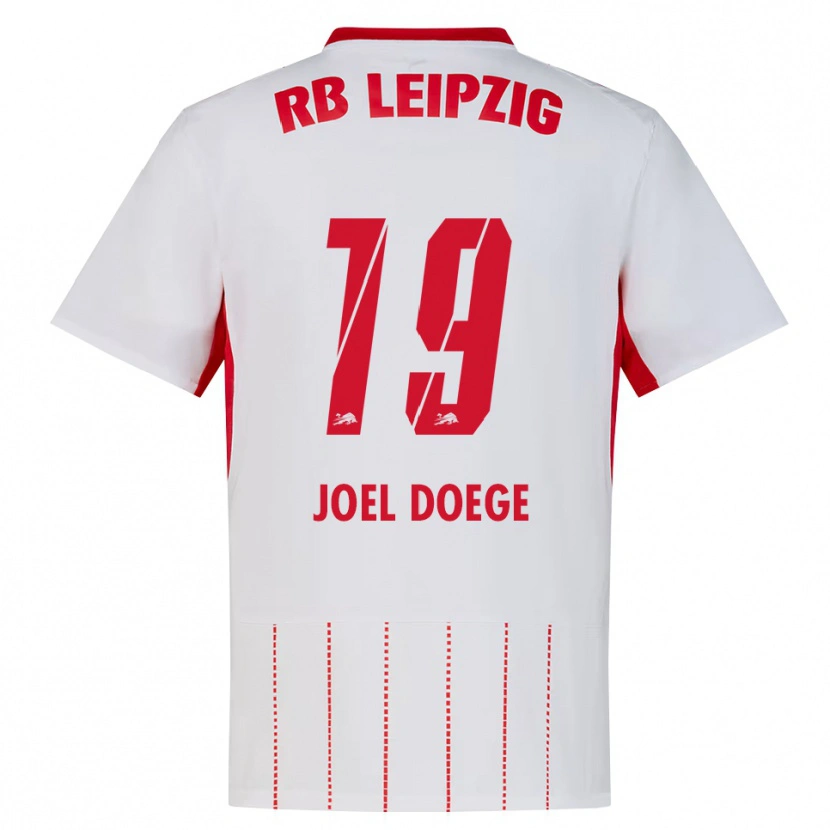 Danxen Heren Louis Joel Doege #19 Rood Wit Geel Thuisshirt Thuistenue 2026/27 T-Shirt