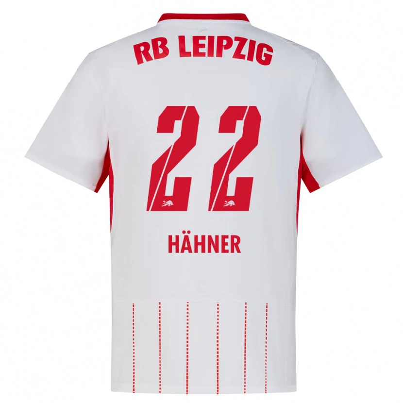 Danxen Heren Elian Hähner #22 Rood Wit Geel Thuisshirt Thuistenue 2026/27 T-Shirt