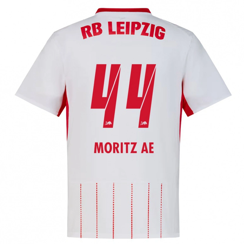 Danxen Heren Moritz Aé #44 Rood Wit Geel Thuisshirt Thuistenue 2026/27 T-Shirt