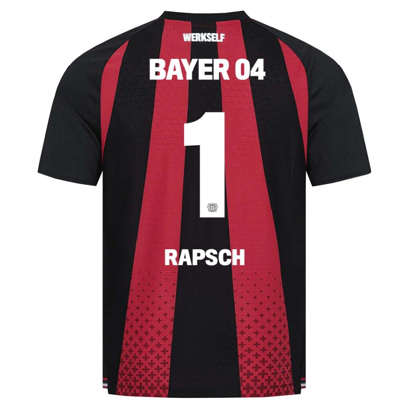 Danxen Heren Simeon Rapsch #1 Zwart Wit Rood Thuisshirt Thuistenue 2026/27 T-Shirt