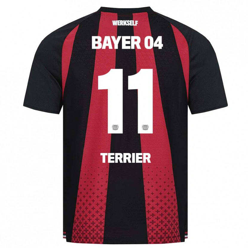 Danxen Heren Martin Terrier #11 Zwart Wit Rood Thuisshirt Thuistenue 2026/27 T-Shirt