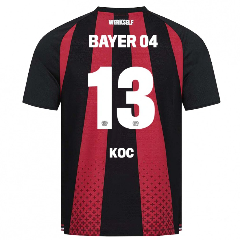 Danxen Heren Halil Koç #13 Zwart Wit Rood Thuisshirt Thuistenue 2026/27 T-Shirt