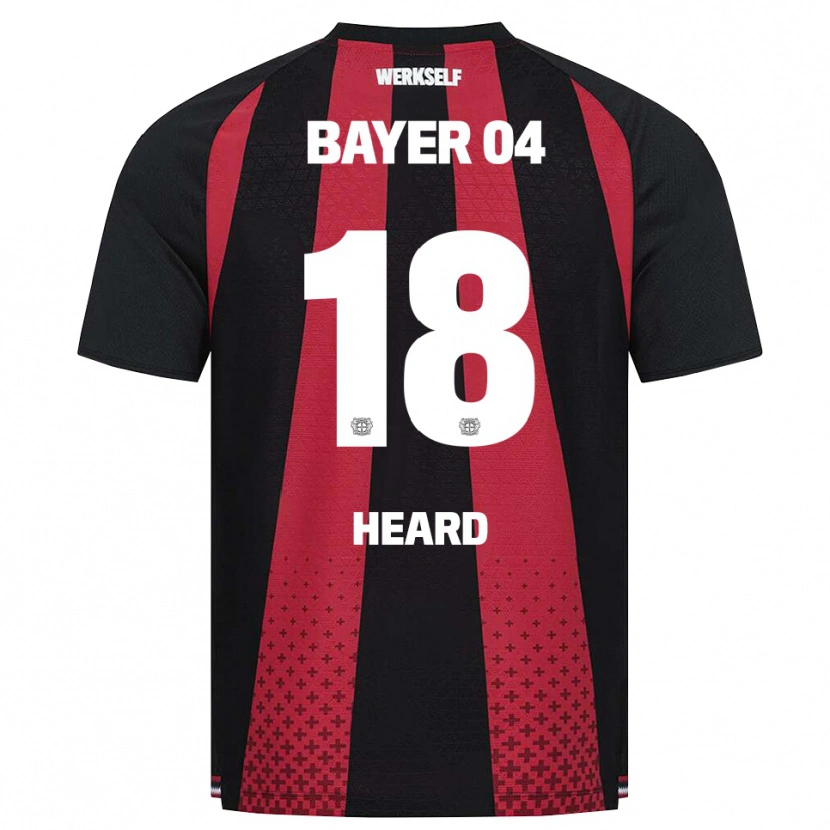 Danxen Heren Aaron Heard #18 Zwart Wit Rood Thuisshirt Thuistenue 2026/27 T-Shirt