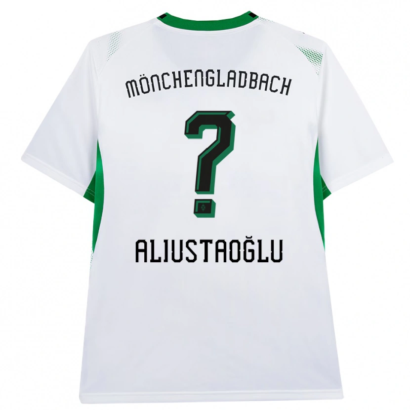 Danxen Heren Mete Aliustaoğlu #0 Wit Zwart Groen Thuisshirt Thuistenue 2026/27 T-Shirt