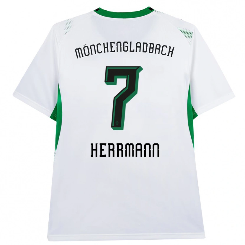 Danxen Heren Patrick Herrmann #7 Wit Zwart Groen Thuisshirt Thuistenue 2026/27 T-Shirt