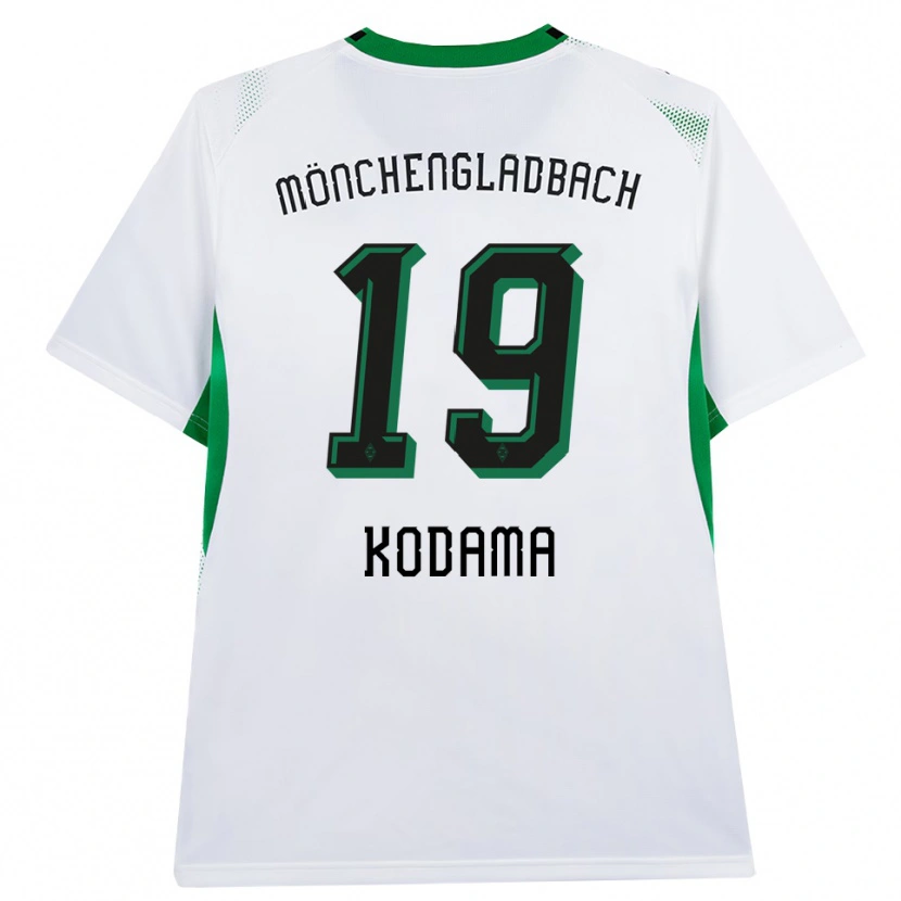 Danxen Heren Keiko Kodama #19 Wit Zwart Groen Thuisshirt Thuistenue 2026/27 T-Shirt