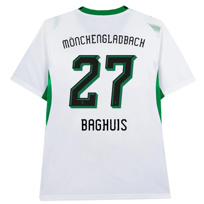 Danxen Heren Chantal Baghuis #27 Wit Zwart Groen Thuisshirt Thuistenue 2026/27 T-Shirt