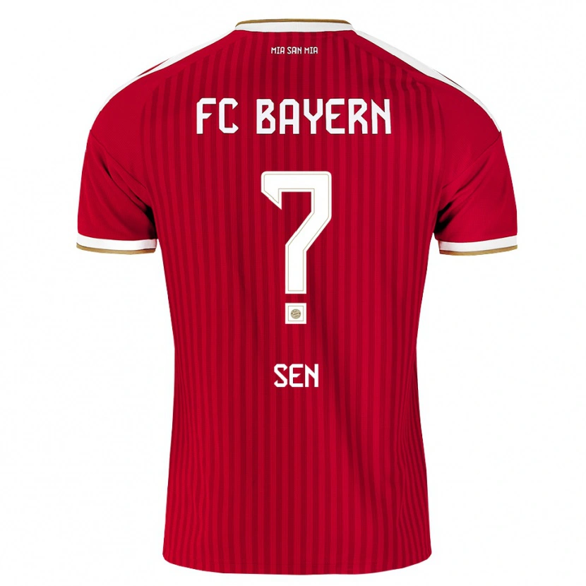 Danxen Heren Salih Sen #0 Rood Wit Blauw Thuisshirt Thuistenue 2026/27 T-Shirt