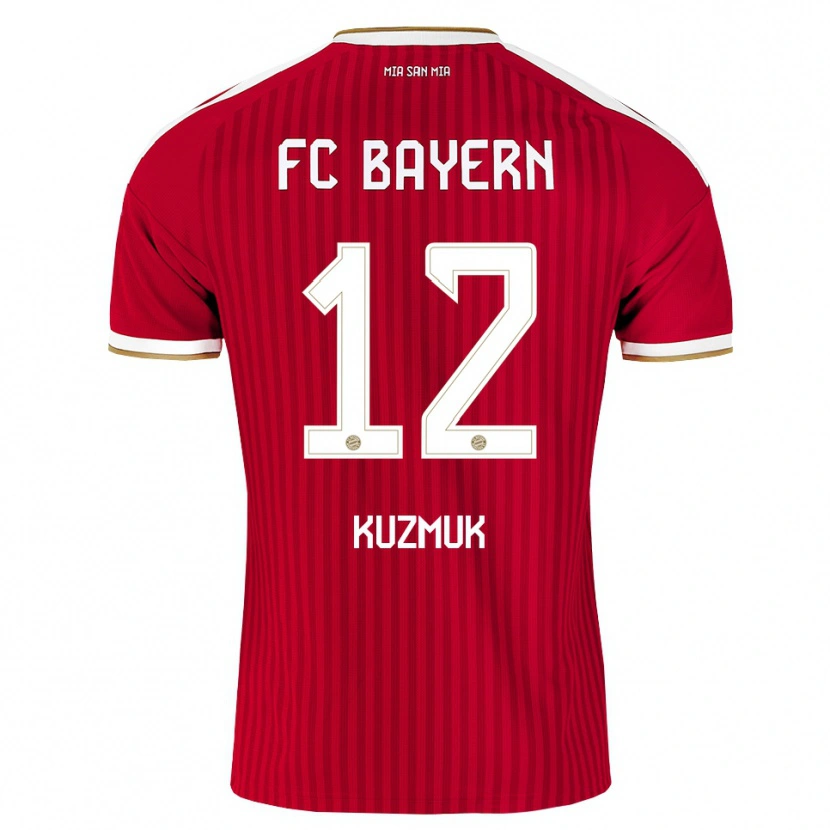 Danxen Heren Mark Kuzmuk #12 Rood Wit Blauw Thuisshirt Thuistenue 2026/27 T-Shirt