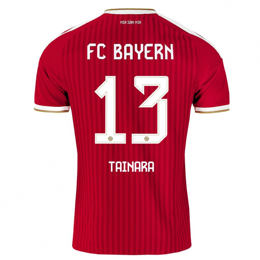 Danxen Heren Tainara #13 Rood Wit Blauw Thuisshirt Thuistenue 2026/27 T-Shirt