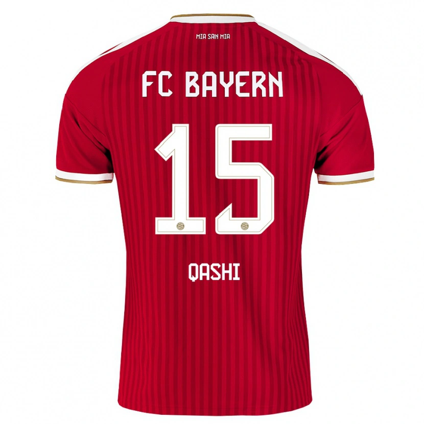 Danxen Heren Yousef Qashi #15 Rood Wit Blauw Thuisshirt Thuistenue 2026/27 T-Shirt