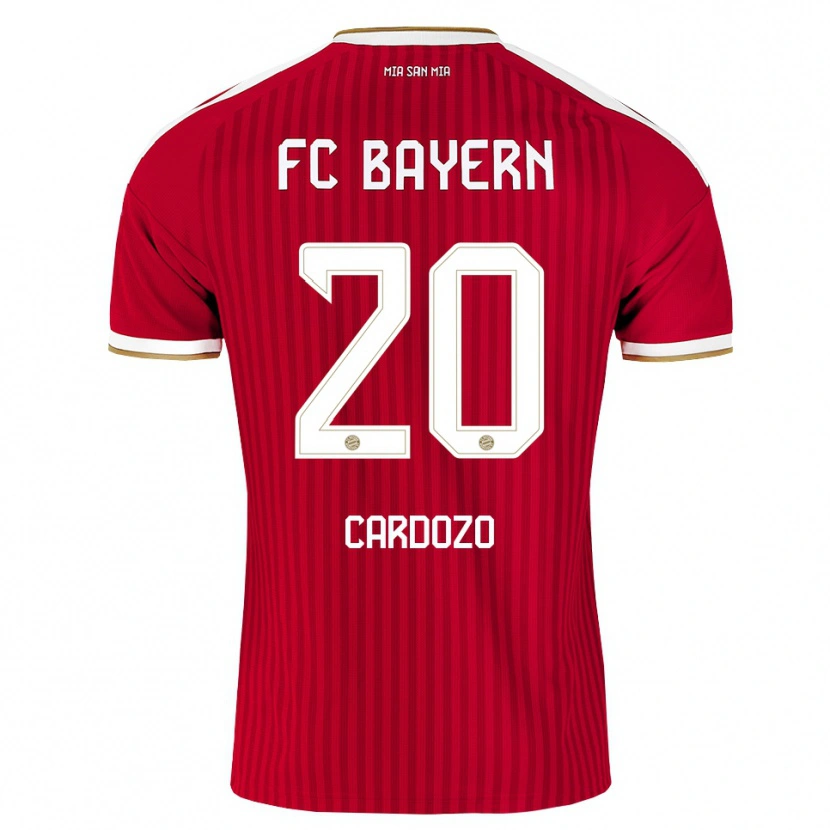 Danxen Heren Maycon Cardozo #20 Rood Wit Blauw Thuisshirt Thuistenue 2026/27 T-Shirt