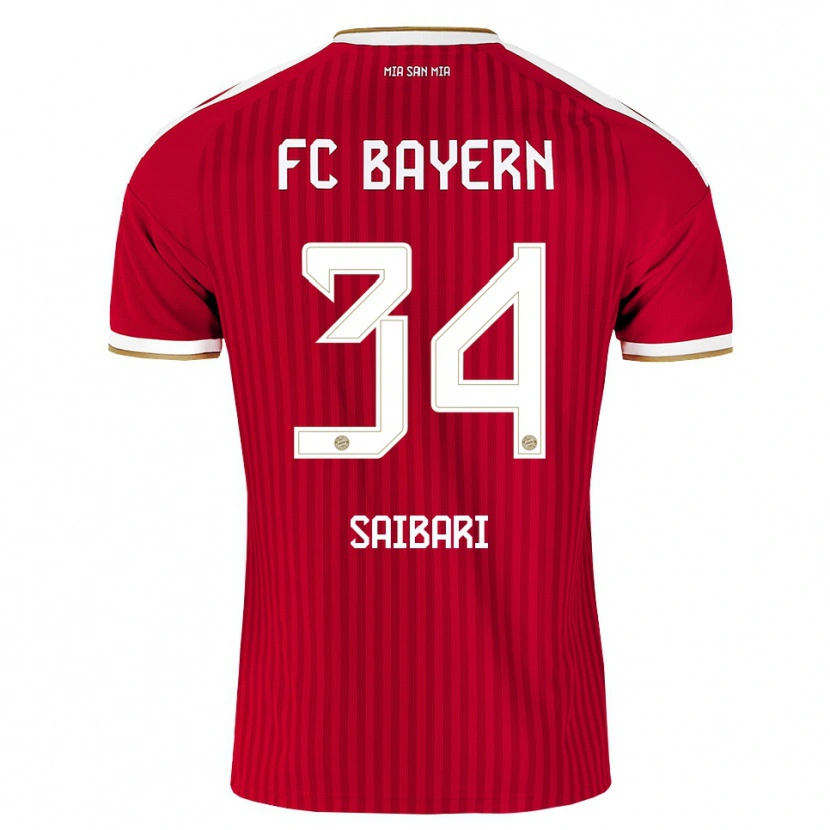 Danxen Heren Ismael Saibari #34 Rood Wit Blauw Thuisshirt Thuistenue 2026/27 T-Shirt