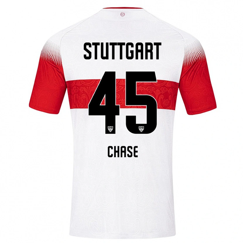 Danxen Heren Anrie Chase #45 Wit Rood Geel Thuisshirt Thuistenue 2026/27 T-Shirt