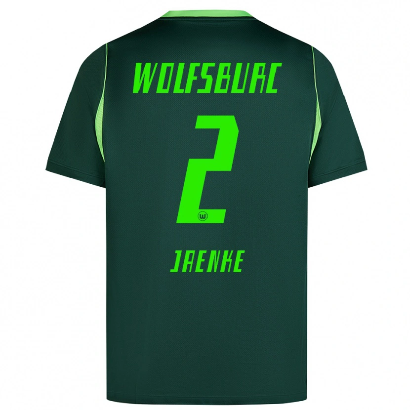 Danxen Heren Thorge Jaenke #2 Donkergroen Wit Thuisshirt Thuistenue 2026/27 T-Shirt