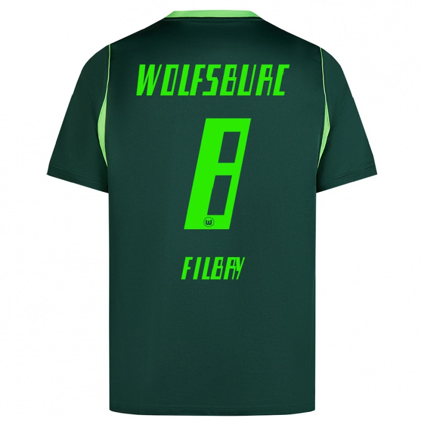 Danxen Heren Arne Filbry #8 Donkergroen Wit Thuisshirt Thuistenue 2026/27 T-Shirt