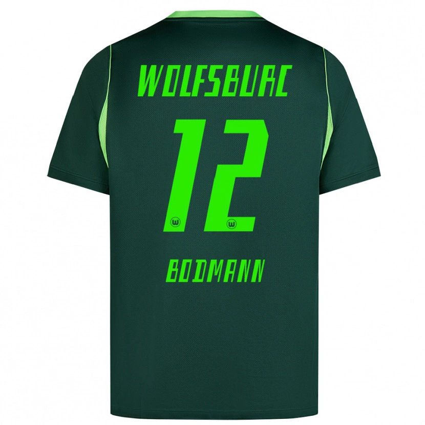 Danxen Heren Michel Bodmann #12 Donkergroen Wit Thuisshirt Thuistenue 2026/27 T-Shirt