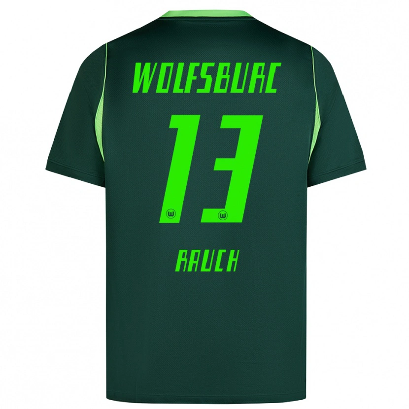 Danxen Heren Felicitas Rauch #13 Donkergroen Wit Thuisshirt Thuistenue 2026/27 T-Shirt