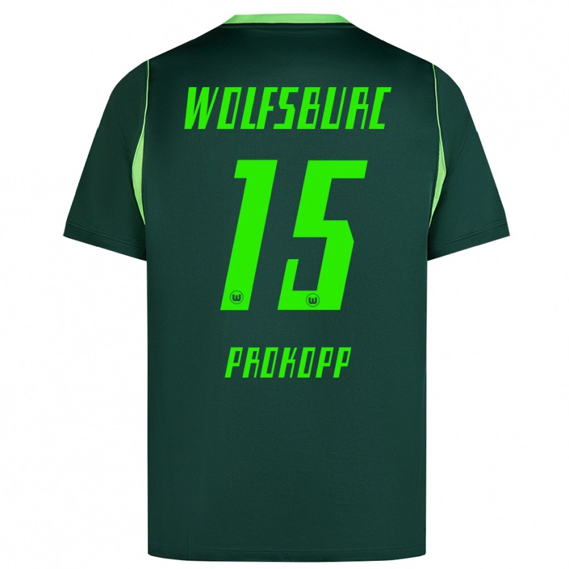 Danxen Heren Oskar Prokopp #15 Donkergroen Wit Thuisshirt Thuistenue 2026/27 T-Shirt