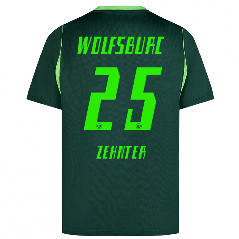 Danxen Heren Aaron Zehnter #25 Donkergroen Wit Thuisshirt Thuistenue 2026/27 T-Shirt