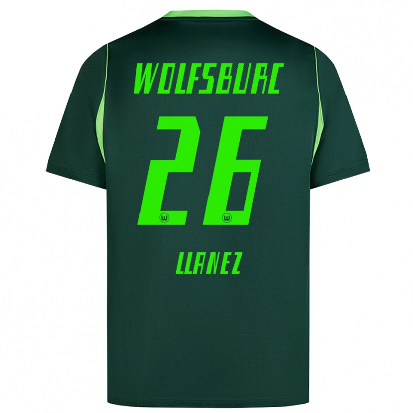 Danxen Heren Ulysses Llanez #26 Donkergroen Wit Thuisshirt Thuistenue 2026/27 T-Shirt