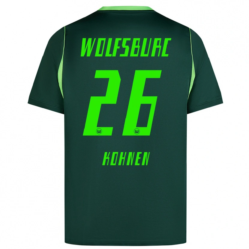 Danxen Heren Ben Kohnen #26 Donkergroen Wit Thuisshirt Thuistenue 2026/27 T-Shirt