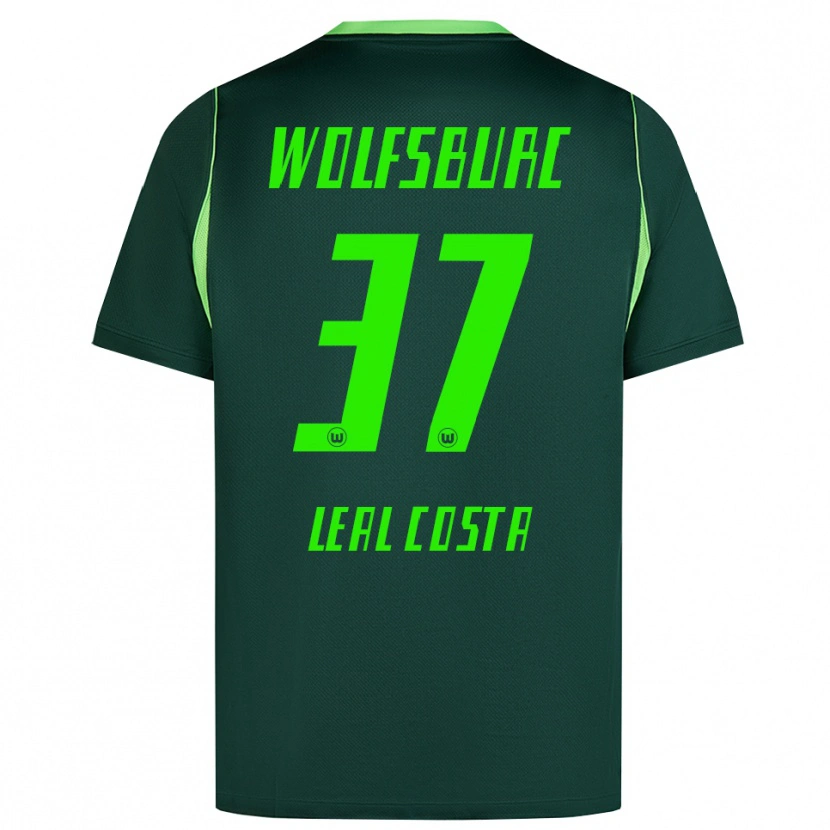 Danxen Heren David Leal Costa #37 Donkergroen Wit Thuisshirt Thuistenue 2026/27 T-Shirt