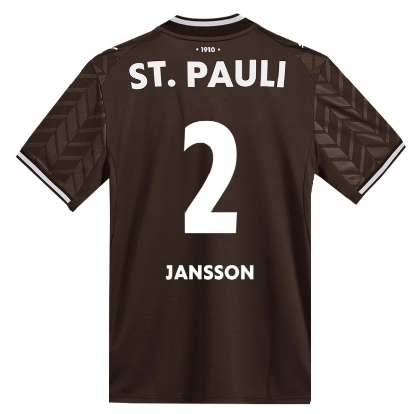 Danxen Heren Rony Jansson #2 Cafe Wit Thuisshirt Thuistenue 2026/27 T-Shirt