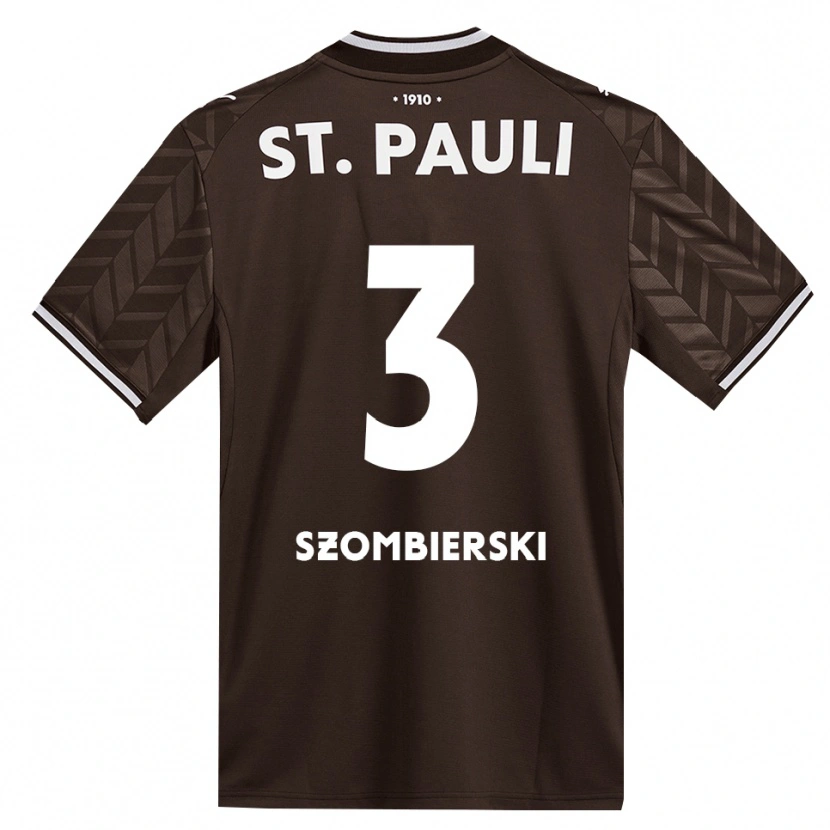 Danxen Heren Sebastian Szombierski #3 Cafe Wit Thuisshirt Thuistenue 2026/27 T-Shirt