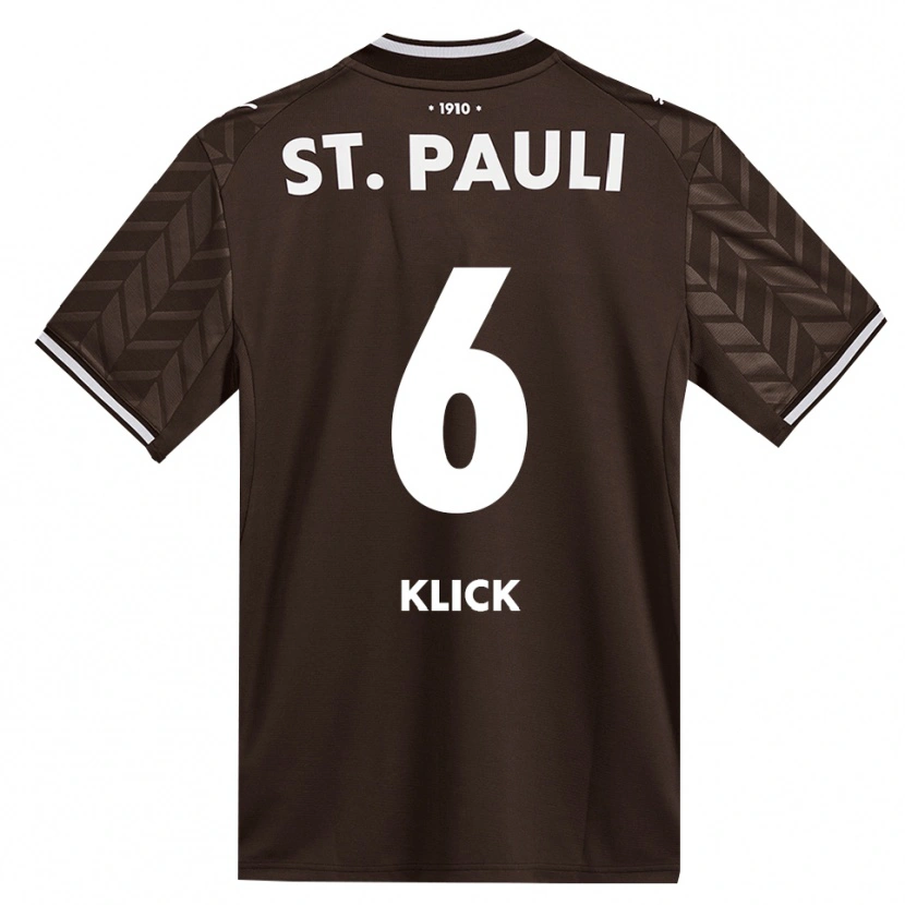 Danxen Heren Arvid Klick #6 Cafe Wit Thuisshirt Thuistenue 2026/27 T-Shirt