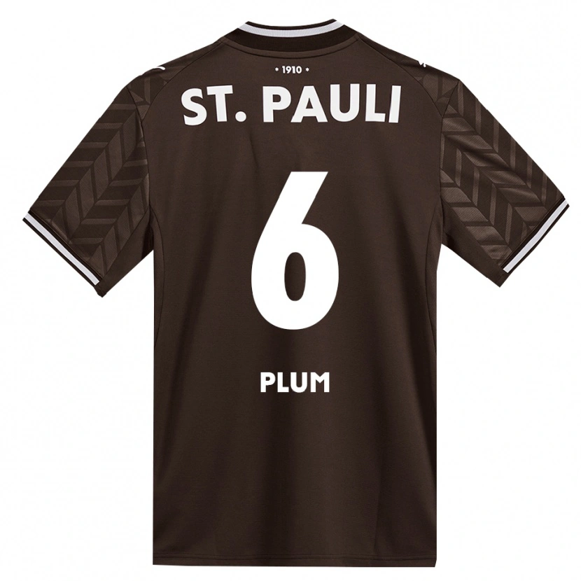 Danxen Heren Sebastian Plum #6 Cafe Wit Thuisshirt Thuistenue 2026/27 T-Shirt