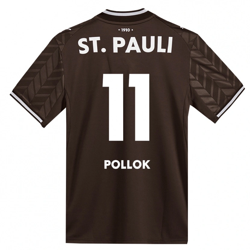 Danxen Heren Jakob Pollok #11 Cafe Wit Thuisshirt Thuistenue 2026/27 T-Shirt