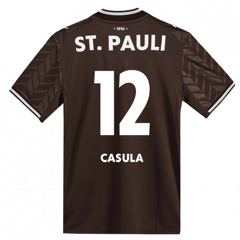 Danxen Heren David Casula #12 Cafe Wit Thuisshirt Thuistenue 2026/27 T-Shirt