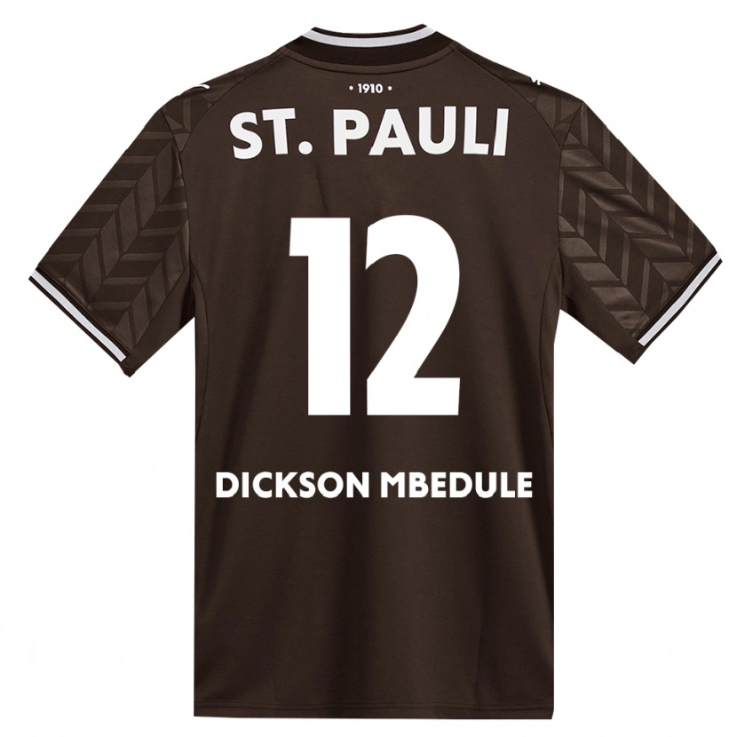 Danxen Heren Amani Dickson Mbedule #12 Cafe Wit Thuisshirt Thuistenue 2026/27 T-Shirt