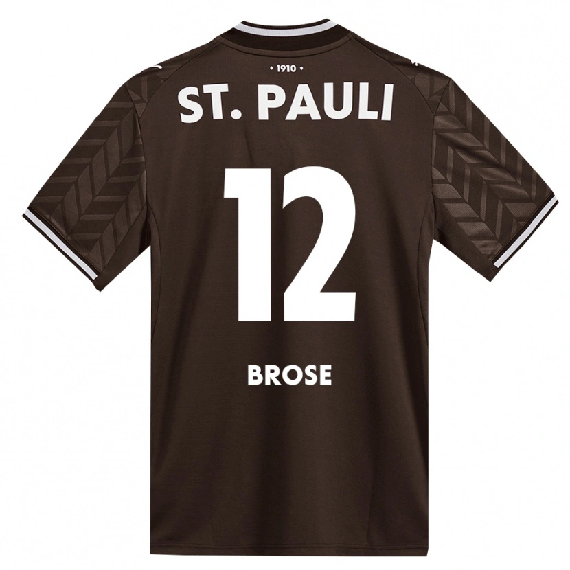 Danxen Heren Hannes Brose #12 Cafe Wit Thuisshirt Thuistenue 2026/27 T-Shirt