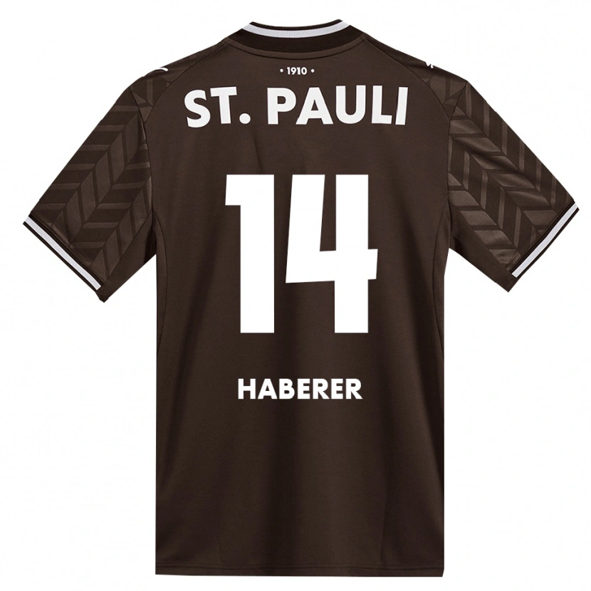 Danxen Heren Moritz Haberer #14 Cafe Wit Thuisshirt Thuistenue 2026/27 T-Shirt