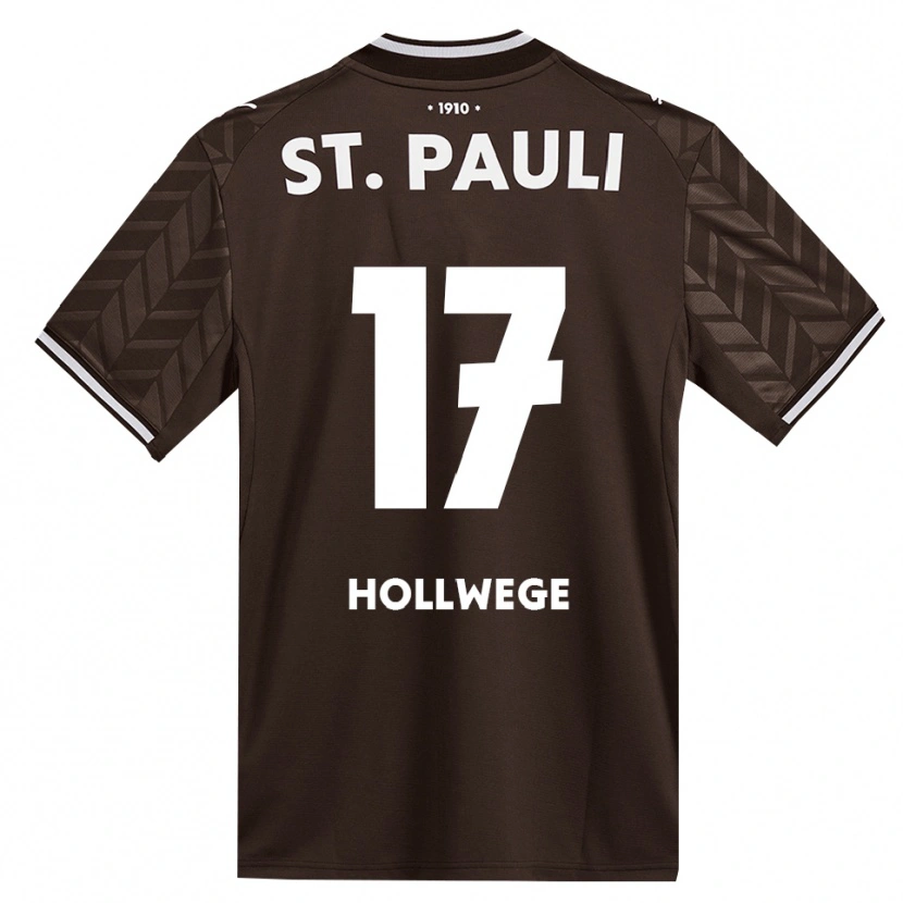 Danxen Heren Jonah Hollwege #17 Cafe Wit Thuisshirt Thuistenue 2026/27 T-Shirt