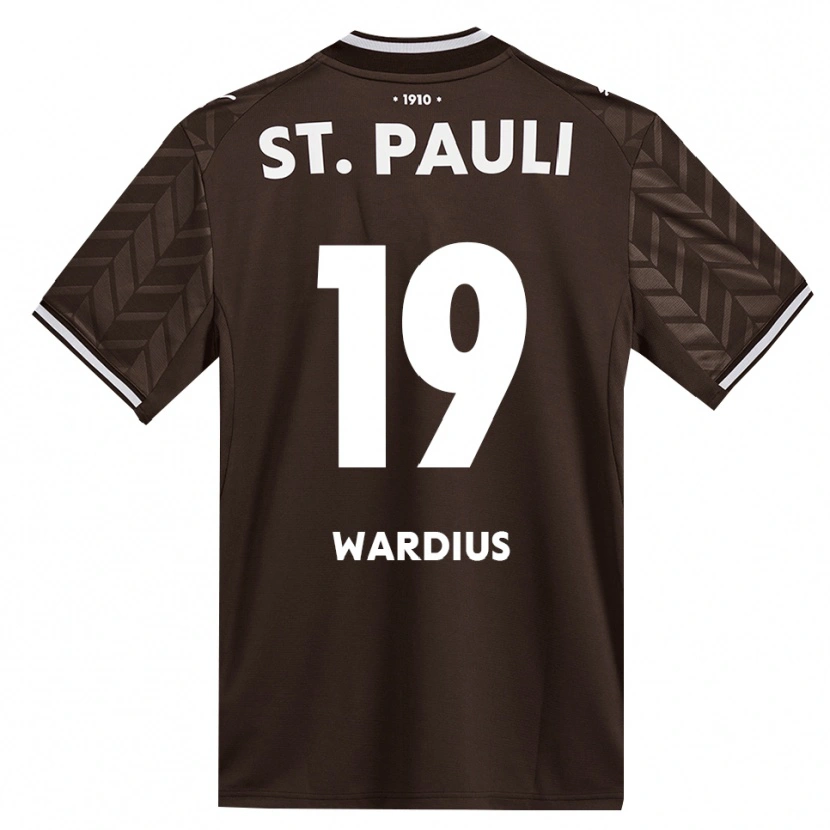 Danxen Heren Jack Wardius #19 Cafe Wit Thuisshirt Thuistenue 2026/27 T-Shirt
