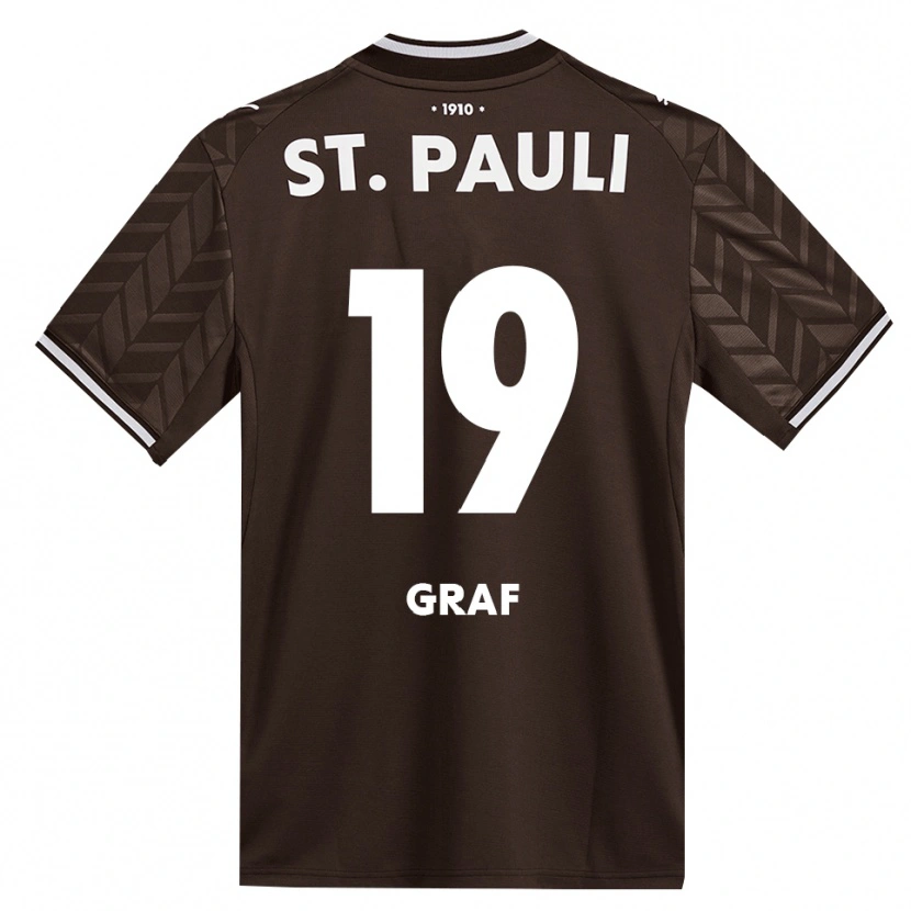 Danxen Heren Alexander Graf #19 Cafe Wit Thuisshirt Thuistenue 2026/27 T-Shirt