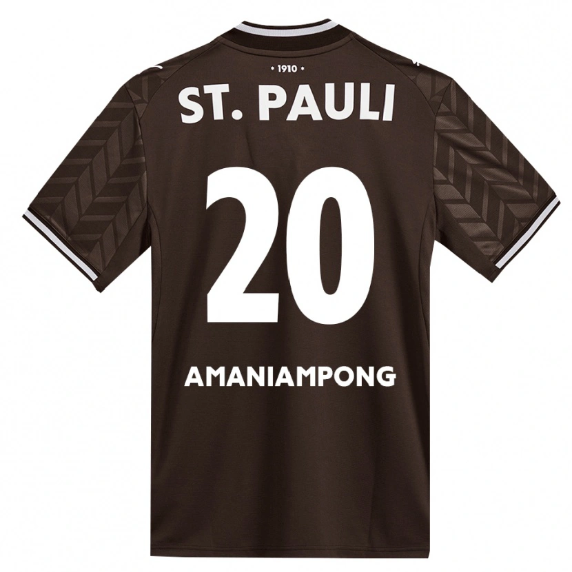 Danxen Heren Marces Amaniampong #20 Cafe Wit Thuisshirt Thuistenue 2026/27 T-Shirt