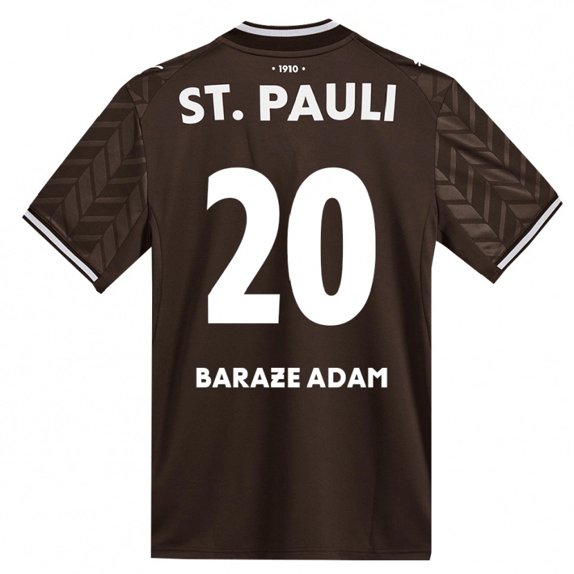 Danxen Heren Isma Baraze Adam #20 Cafe Wit Thuisshirt Thuistenue 2026/27 T-Shirt