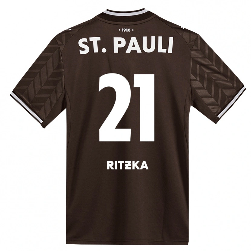 Danxen Heren Lars Ritzka #21 Cafe Wit Thuisshirt Thuistenue 2026/27 T-Shirt