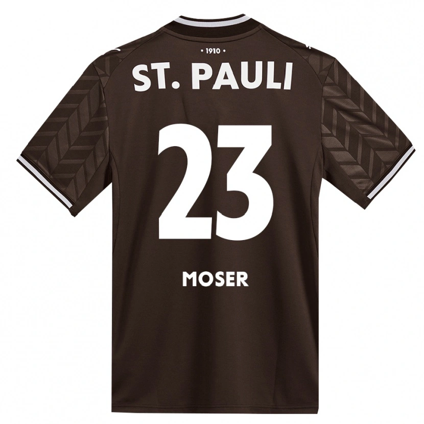 Danxen Heren Ammon Moser #23 Cafe Wit Thuisshirt Thuistenue 2026/27 T-Shirt