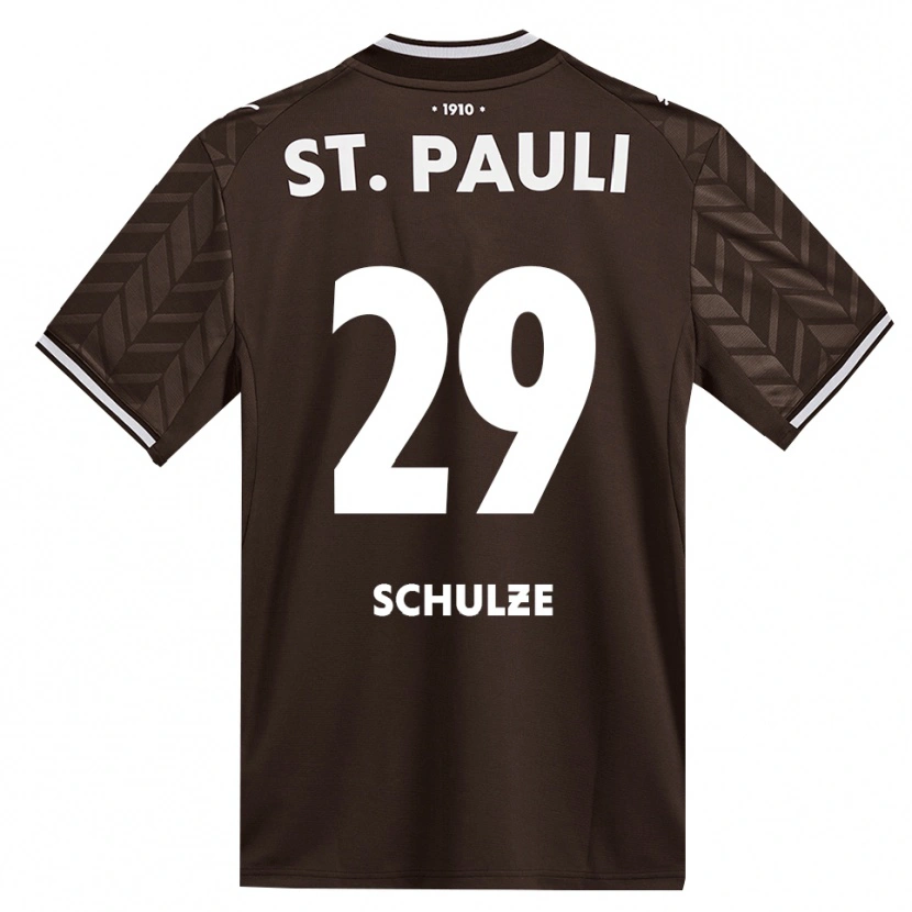 Danxen Heren Lucas Schulze #29 Cafe Wit Thuisshirt Thuistenue 2026/27 T-Shirt