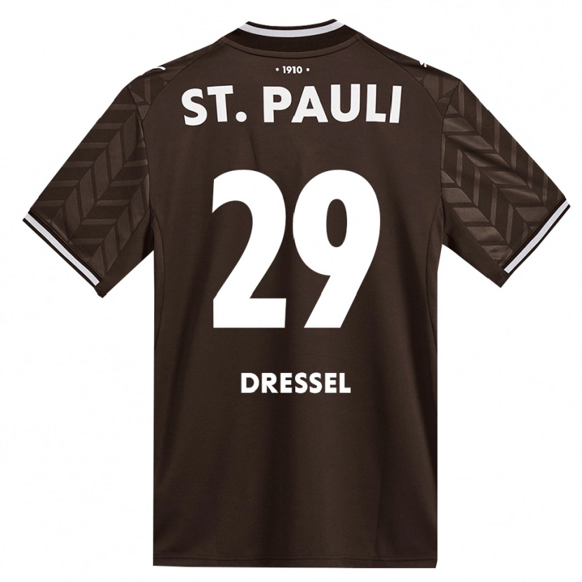 Danxen Heren Henry Dressel #29 Cafe Wit Thuisshirt Thuistenue 2026/27 T-Shirt