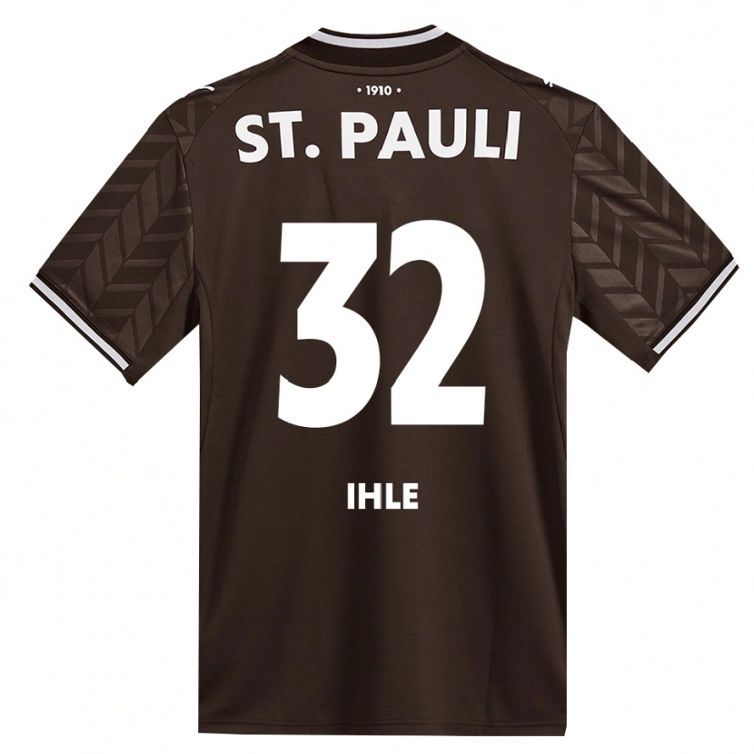 Danxen Heren Friederike Ihle #32 Cafe Wit Thuisshirt Thuistenue 2026/27 T-Shirt
