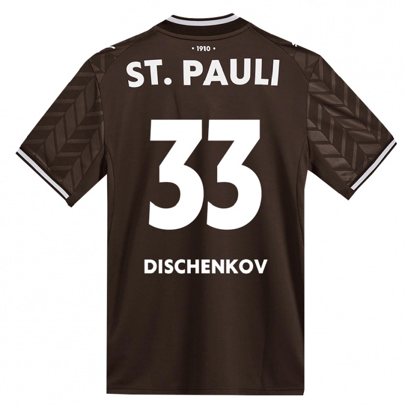 Danxen Heren Dimitri Dischenkov #33 Cafe Wit Thuisshirt Thuistenue 2026/27 T-Shirt