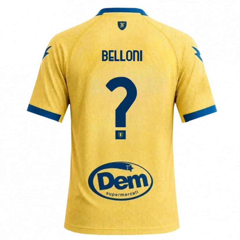 Danxen Heren Nicholas Belloni #0 Khaki Zwart Blauw Thuisshirt Thuistenue 2026/27 T-Shirt